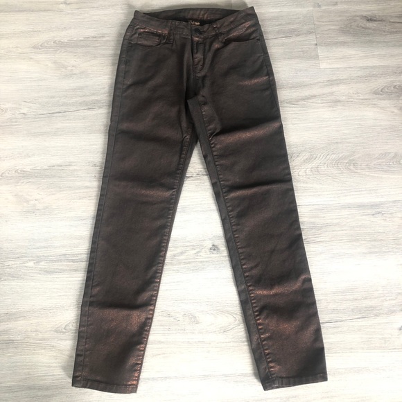 Rock & Shine Mid Rise Metallic Women Skinny Jeans - Picture 3 of 13